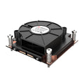 Akasa 1U Low Profile CPU-kjøler LGA1700 kobber passiv forfra