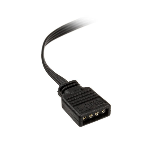Akasa 4-i-1 RGB splitterkabel 4-Pin 40 cm bakside