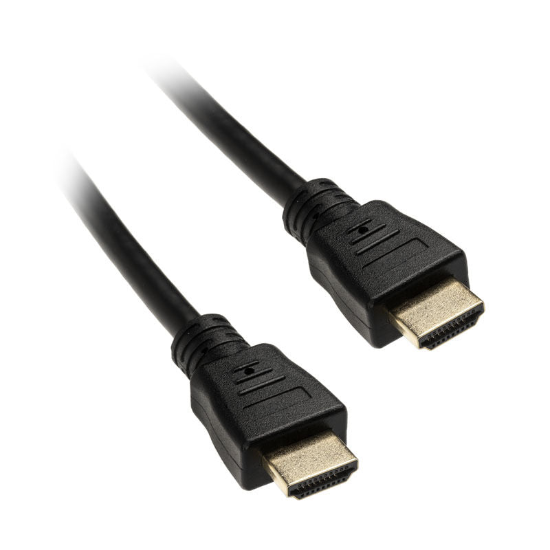 Akasa 8K HDMI-kabel 60 Hz svart 1 m forfra