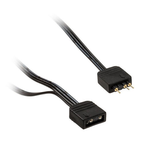 Akasa Addressable RGB LED splitterkabel 3-pin 12 cm forfra