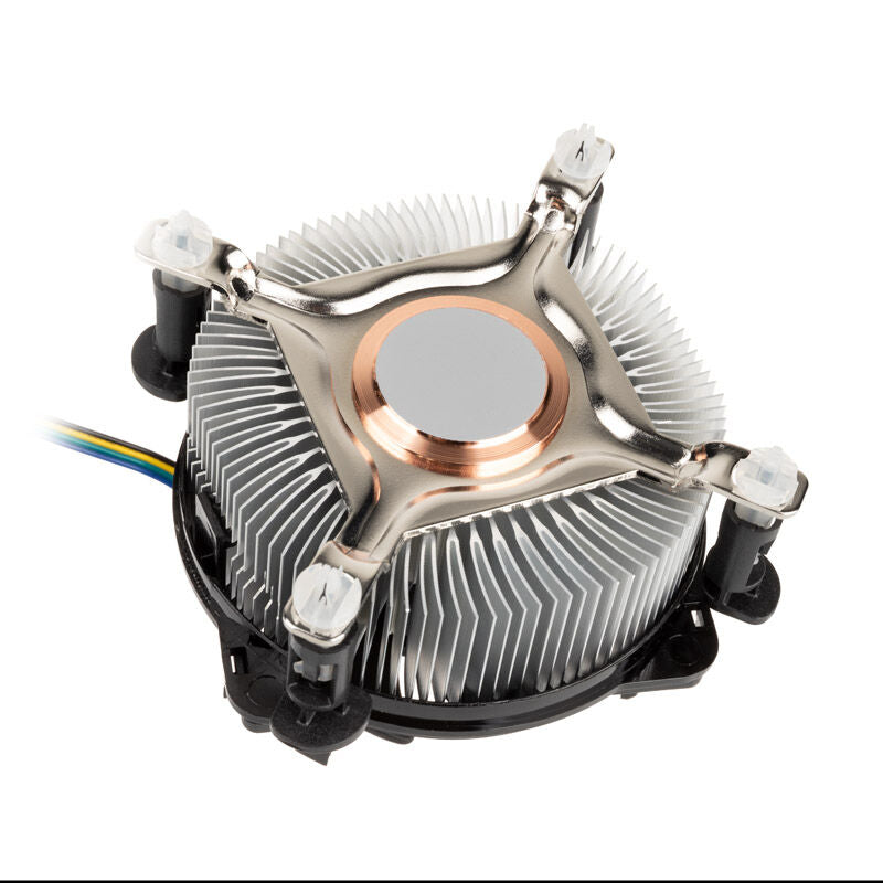 Akasa AK-955A-BV2 Low Profile CPU-kjøler montert i PC