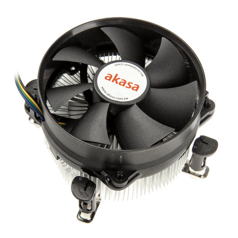 Akasa AK-959CU CPU-kjøler 92 mm lavprofil PWM forfra