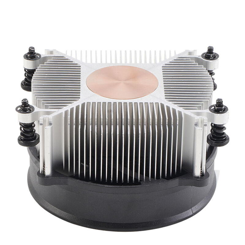 Detalj av Akasa AK-CC1113BP01 Low Profile CPU-kjøler montert