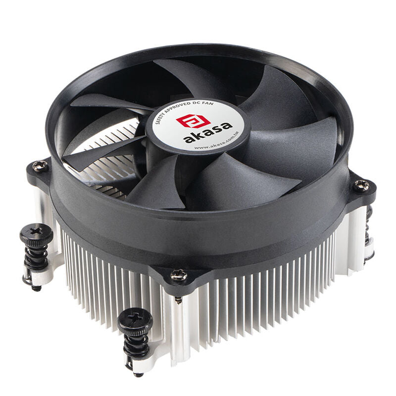 Akasa AK-CC1113BP01 Low Profile CPU-kjøler forfra