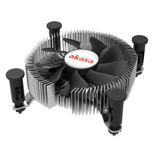 Akasa AK-CC6602HP01 Low Profile CPU-kjøler for LGA 1700 foran