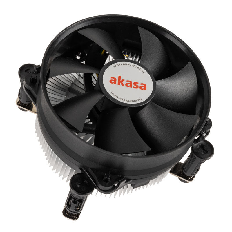 Akasa AK-CC6603EP01 lavprofil CPU-kjøler forfra