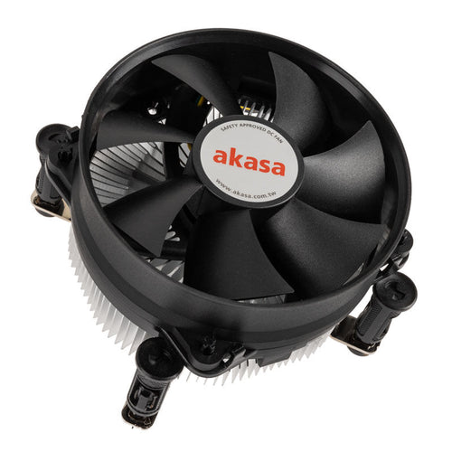 Akasa AK-CC6603EP01 lavprofil CPU-kjøler forfra