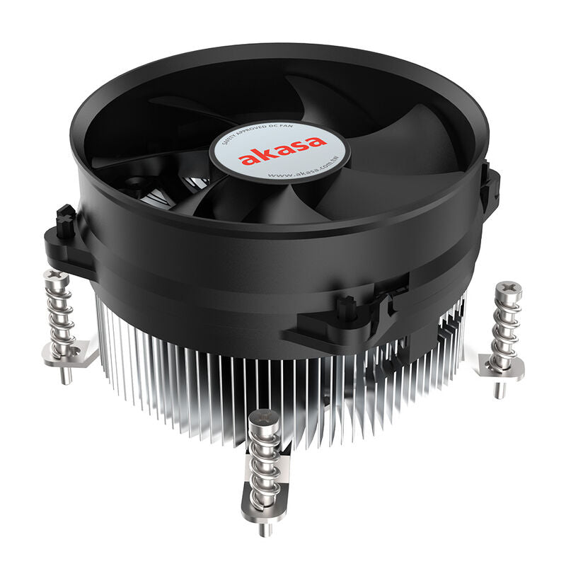 Akasa AK-CC6607EP01 Low Profile CPU-kjøler for LGA 1700 forfra