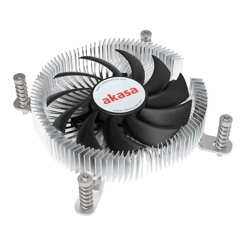 Akasa AK-CC6609EP01 Low Profile CPU-kjøler bakside