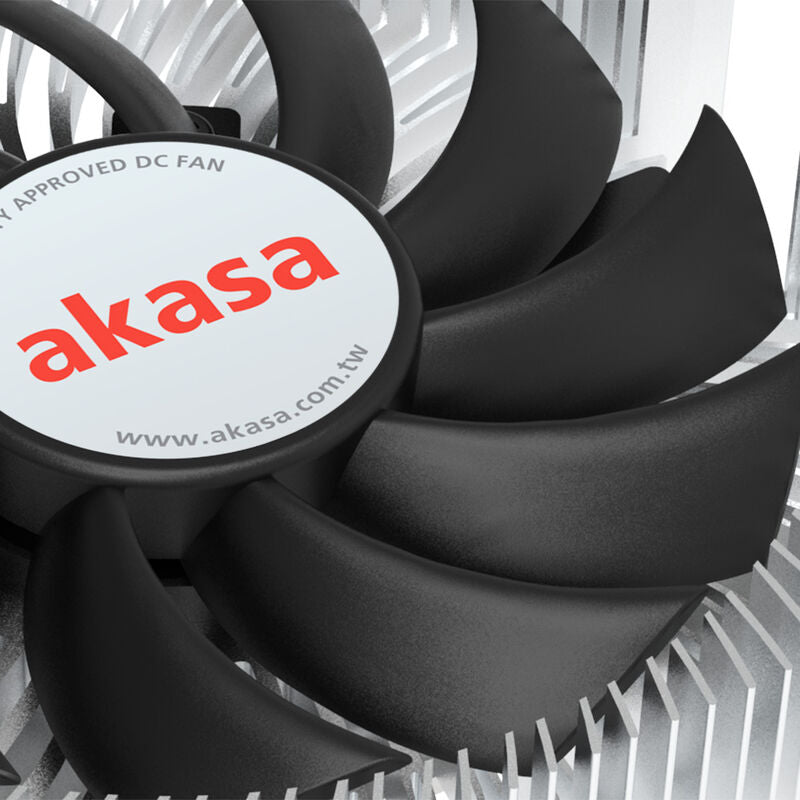 Detaljbilde av Akasa AK-CC6609EP01 Low Profile CPU-kjøler vifte