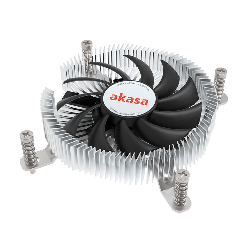 Akasa AK-CC6609EP01 Low Profile CPU-kjøler for LGA 1700 forfra