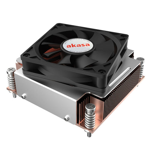 Akasa AK-CC7402BT01 2U Low Profile CPU-kjøler bakside
