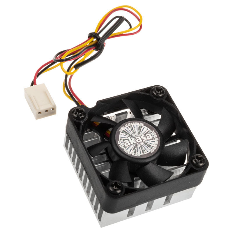 Akasa aktiv brikkesett-kjøler 40 mm vifte aluminium bakside