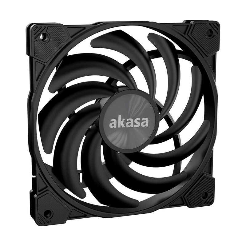 Detalj av Akasa Alucia XS slimvifte 120 mm 15 mm PWM svart