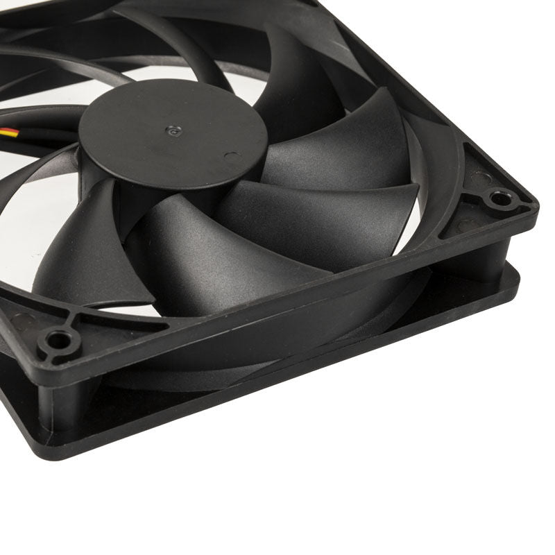 Akasa Auto Thermal Fan vifte 120 mm detalj av vifteblad
