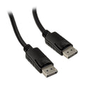 Akasa DisplayPort kabel 2 m svart forfra