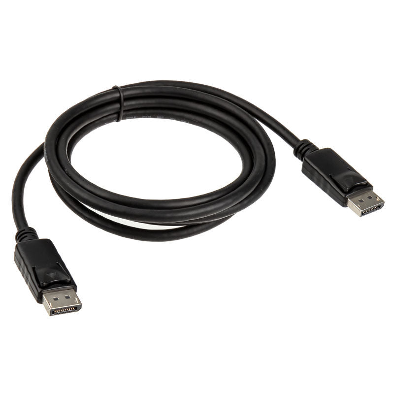 Akasa DisplayPort kabel 2 m svart bakside