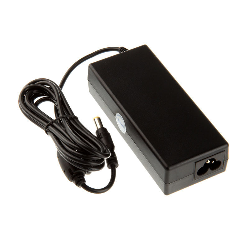 Akasa ekstern strømforsyning for NUC-systemer 65 W svart forfra