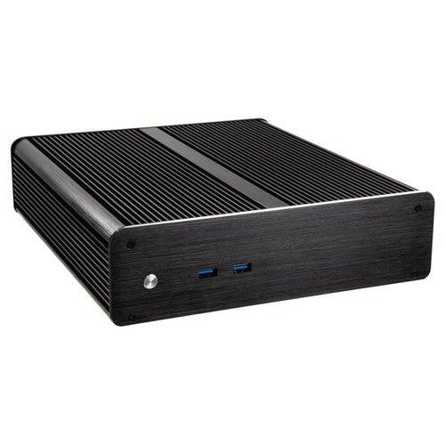 Akasa Euler M vifteløs Mini-ITX kabinett front