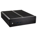 Akasa Euler M vifteløs Mini-ITX kabinett 80 W PSU OEM svart forfra