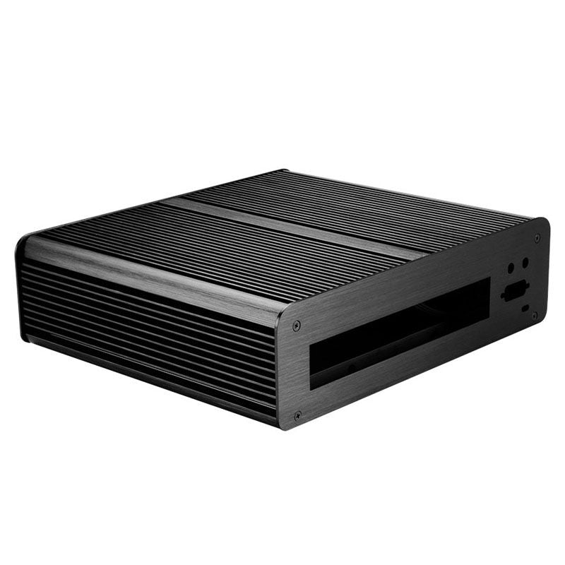 Akasa Euler T Plus Thin Mini-ITX kabinett vifteløs svart montert