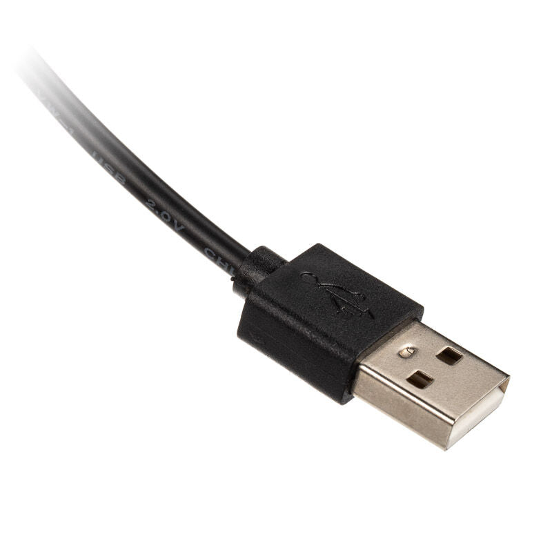 Akasa HDMI til DisplayPort adapterkabel 25 cm kabelnærbilde