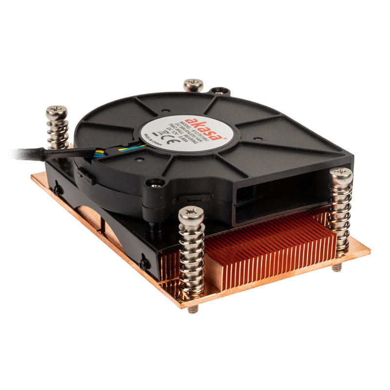 Akasa Low Profile CPU-kjøler AM4 28 mm detalj