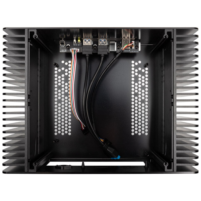 Akasa Maxwell Pro Mini-ITX kabinett passiv kjøling svart åpnet kabinett