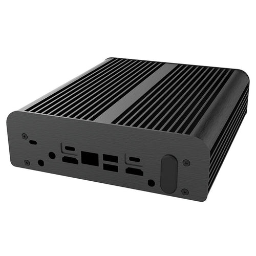 Akasa Newton RC aluminium NUC-kabinett ASUS NUC 14 Pro svart bakside