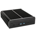 Akasa Newton S UCFF kabinett Intel NUC 65 W OEM svart forfra