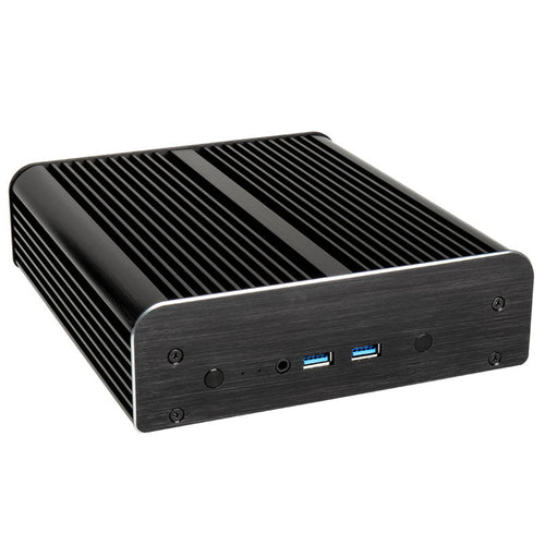 Akasa Newton S UCFF kabinett Intel NUC 65 W OEM svart forfra
