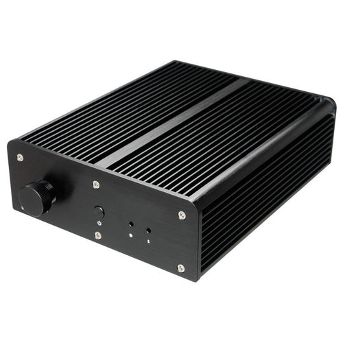 Akasa Pascal MC UCFF kabinett Intel NUC vanntett svart bakside