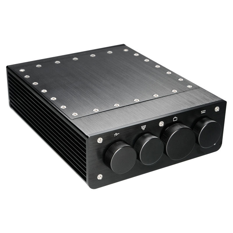 Montert Akasa Pascal MC UCFF kabinett Intel NUC vanntett svart i PC