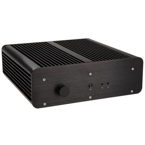 Akasa Pascal MD UCFF kabinett Intel NUC IP65 svart forfra