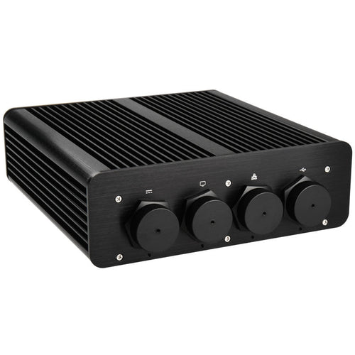 Akasa Pascal MD UCFF kabinett Intel NUC IP65 svart bakside