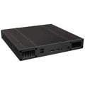 Akasa Plato WS UCFF kabinett Intel NUC 11/12/13 Pro vifteløs svart forfra