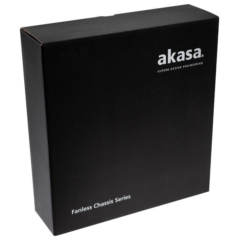 Akasa Plato WS UCFF kabinett Intel NUC 11/12/13 Pro med VESA-feste