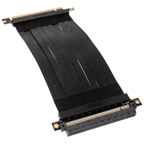 Akasa Riser Black X2 PCIe 3.0 x16 riserkabel forfra