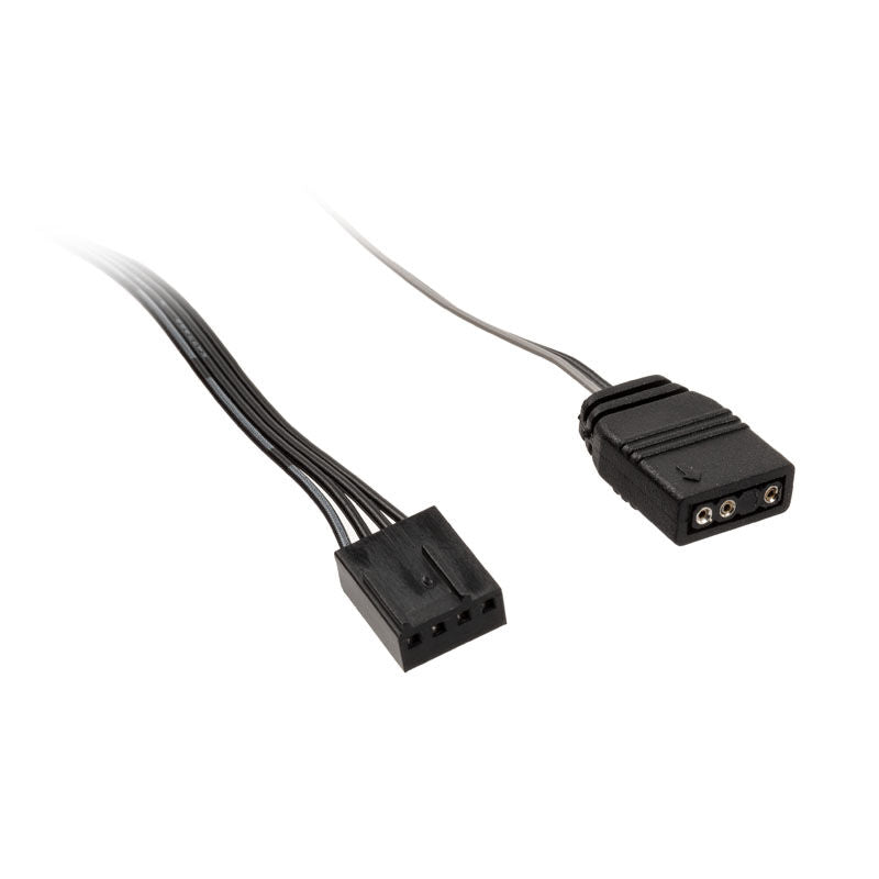 Akasa SOHO AR ARGB vifte 120 mm PWM svart RGB-belysning detalj