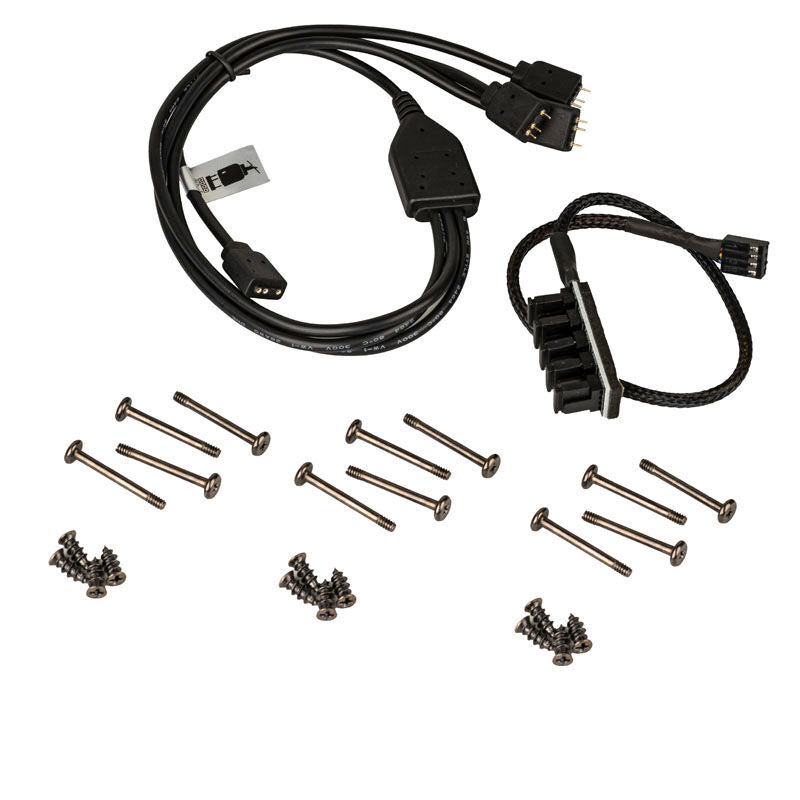 Akasa SOHO AR Kit ARGB vifte 120 mm 3-pakning med RGB-lys