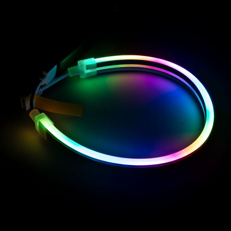 Akasa SOHO MBA ARGB LED-strip 30 cm 27 LED hvit montert i kabinett