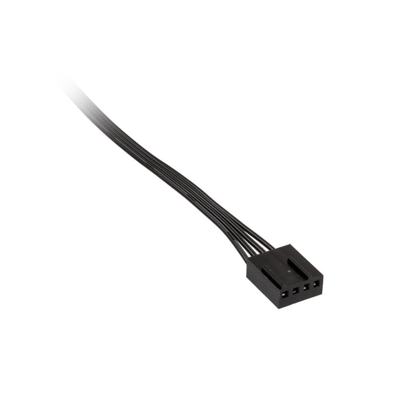 Nærbilde av vifte på Akasa Sunflower CPU-kjøler top-flow 120 mm PWM 95 W