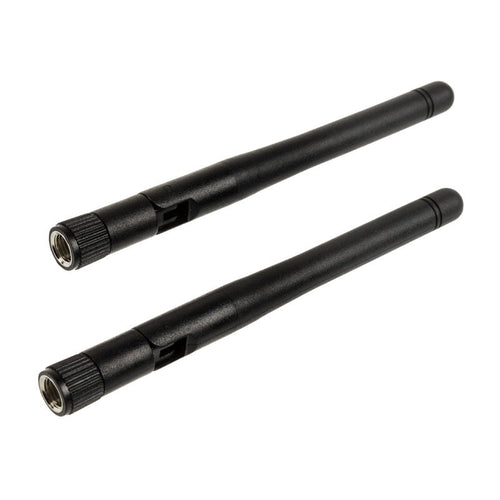 Akasa Tri-Band WiFi-antenne omnidireksjonell RP-SMA 2-pakk svart bakside