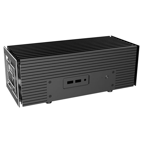 Akasa Turing AC Pro UCFF kabinett Intel NUC passiv kjøling svart forfra