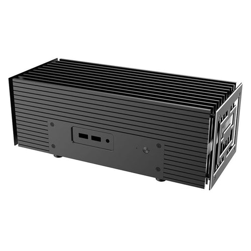 Akasa Turing AC Pro UCFF kabinett Intel NUC passiv kjøling svart bakside