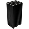 Akasa Turing Fanless UCFF kabinett Intel NUC passiv svart forfra