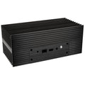 Akasa Turing FX UCFF kabinett Intel NUC vifteløs svart forfra