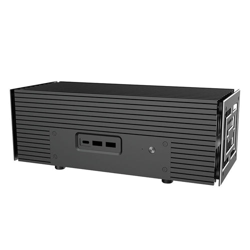 Akasa Turing RC Pro UCFF-kabinett ASUS NUC forfra