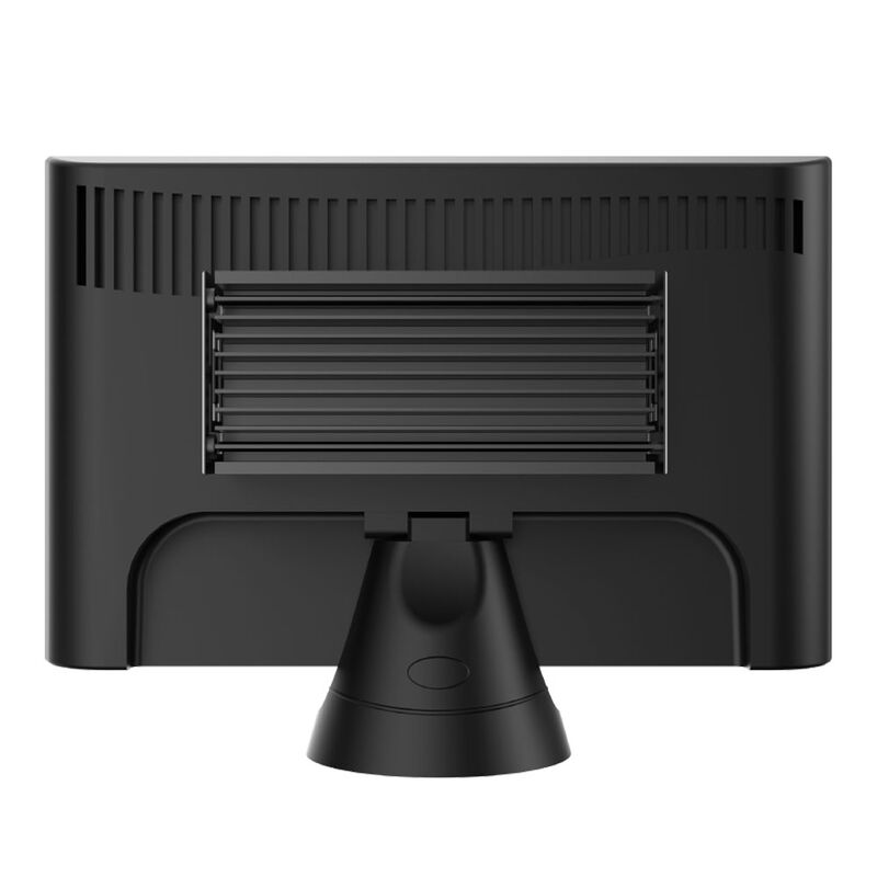 Akasa Turing RC Pro UCFF-kabinett ASUS NUC montert i horisontal posisjon