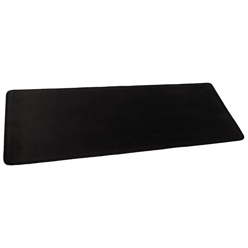 Akasa V-Black XL musematte svart bakside med rutsjfri overflate